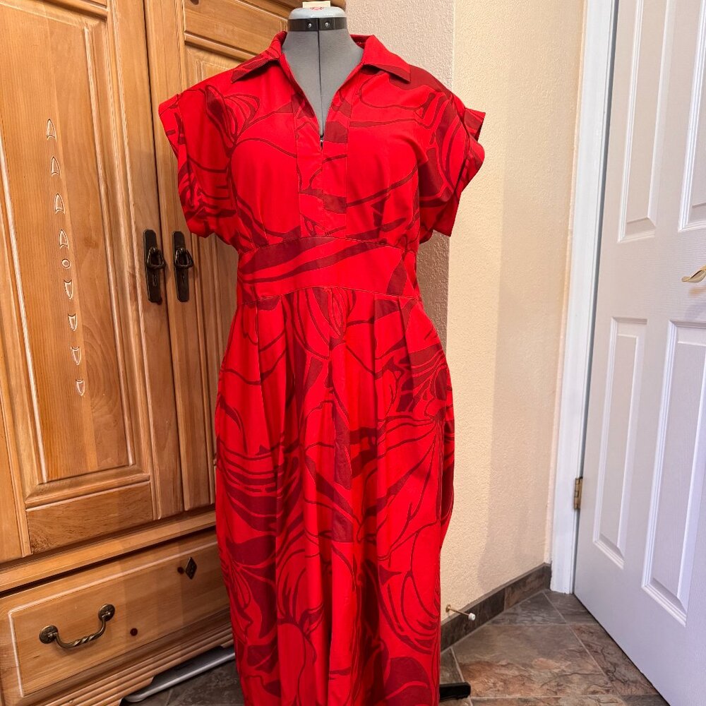 Banana Republic Red Dress